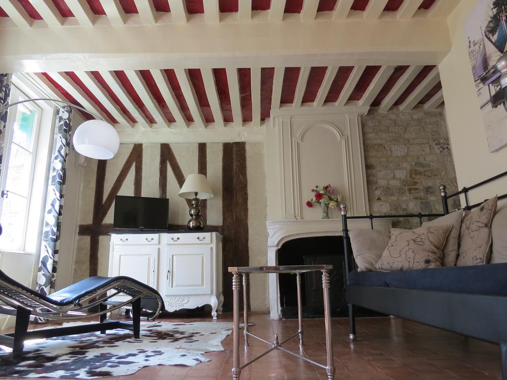 Appartement Le Notre Dame Honfleur Buitenkant foto