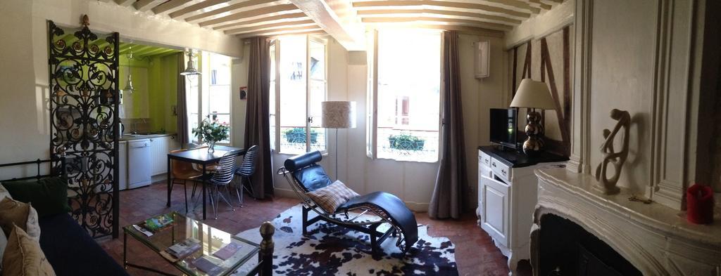 Appartement Le Notre Dame Honfleur Buitenkant foto