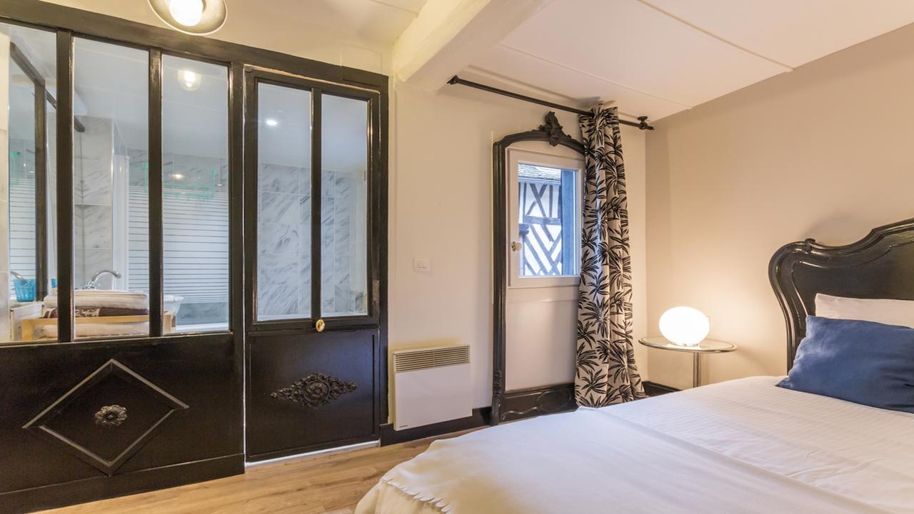 Appartement Le Notre Dame Honfleur Buitenkant foto